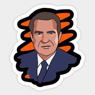 Richard Nixon Sticker